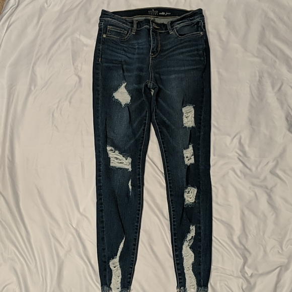 New York & Company Denim - NY&Co Soho Distressed Jeans